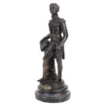 Duke of Wellington. A bronze statue after Sylvain Kinsburger