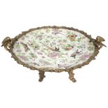 Famille Rose. An 18th century Chinese Famille Rose charger