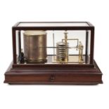 Barograph. A modern barograph by Henry Hughes & Son Ltd, London, No 6260