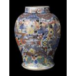 Vase. A 19th century Chinese porcelain vase, of baluster form