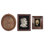 Duke of Wellington. A collection of 19th century Wellington related framed plaques and busts