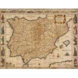 Spain. Speed (John), Spaine Newly Described..., Thomas Bassett & Richard Chiswell [1676]