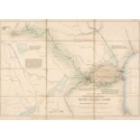 China. Wyld (James), Map of the Country between the Gulf of Pe-Tch-Li & Pekin..., circa 1860