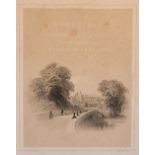 Radclyffe (Charles W.). Memorials of Eton College, 1st edition, Eton: T. Ingalton & Son, 1844