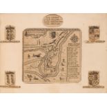 Speed (John). An Album of Town plans excised from maps, [1611 or later]