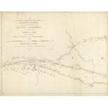 Road Maps. Telford (Thomas). Three Monumental road maps, circa 1827