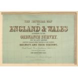 England & Wales. Lewis (Samuel), A Map of England & Wales, circa 1840