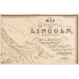 Lincolnshire. Bryant (Andrew), Map of the County of Lincoln..., 1828