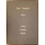 Stephens (George). The Old-Northern Runic Monuments of Scandinavia and England, 3 volumes in 6,