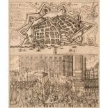 Polish Towns & Cities. A collection of 22 maps (in 14 frames), 15th - 19th century