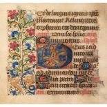 Book of Hours, Illuminated manuscript on vellum, [France: Angers, c. 1460s]