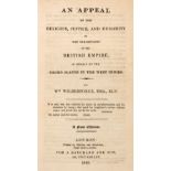 Wilberforce (William). An Appeal to the Religion, Justice, and Humanity..., 1823