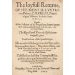 Charles I. The Joyfull Returne of the most illustrious Charles, Prince of Great Brittaine, 1623