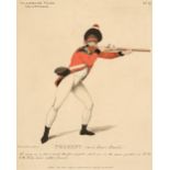 Rowlandson (Thomas). Loyal Volunteers of London & Environs, [1798-99]