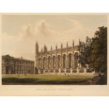 Ackermann (Rudolph, publisher). A History of The University of Cambridge, 1st edition, 1815