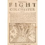 Essex. A sammelband of 27 English Civil War pamphlets mostly relating to Colchester, 1647/48