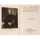 De La More Press. The Prince, by Niccolo Machiavelli, 1929