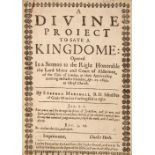 Marshall (Stephen). A Divine Proiect to save a Kingdome, 1644