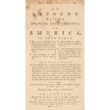 [Campbell, John]. An Account of the Spanish Settlements in America..., 1762