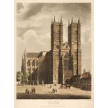 Ackermann (Rudolph). The History of the Abbey Church of St Peter's Westminster, 2 volumes, 1812