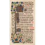 Book of Hours. Use of Rouen, in Latin, [Northern France: Rouen, c. 1450]
