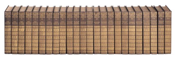 Tolstoy (Lev Nikolayevich). The Novels and Other Works of Lyof N Tolstoï, 24 volumes, 1911