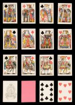 English playing cards. Standard pattern, Thomas De La Rue: type D1, 1832-1834