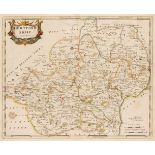 British County Maps. A collection of approximately 90 maps, 17th - 19th century