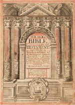 Bible [English]. The Holy Bible Containing the Old Testament and the New, 1675