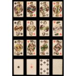Danish playing cards. Holmblad pattern A, Copenhagen: L.P. Holmblad, circa 1870, & 4 others