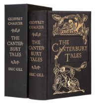 Chaucer (Geoffrey). The Canterbury Tales, engraved by Eric Gill, Folio Society, 2010, 514/1980