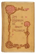 Vellucent binding. Ros Rosarum ex horto Poetarum... , by E.V.B [Eleanor Vere Boyle], 3rd edition,
