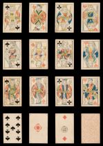 Russian playing cards. Russian XP9 pattern, Imperial Playing Card Factory, circa 1850, & 2 others