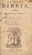 Bible [Italian]. La Sacra Bibbia, tradotta in lingua Italiana, 1641