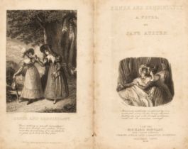 Austen (Jane). Sense and Sensibility: A Novel, 1st illustrated edition, 1833