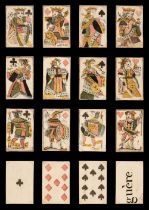 French playing cards. Provence pattern, Nîmes: Etienne Lauret, circa 1775