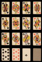 French playing cards. Belgian-Genoese pattern, Lunéville: Bony, circa 1890, & 12 others