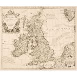 British Isles. Husson (Pieter), Les Isles Britanniques..., [1706],