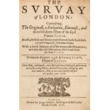 Stow (John). The Survay of London, 3rd edition, 1618