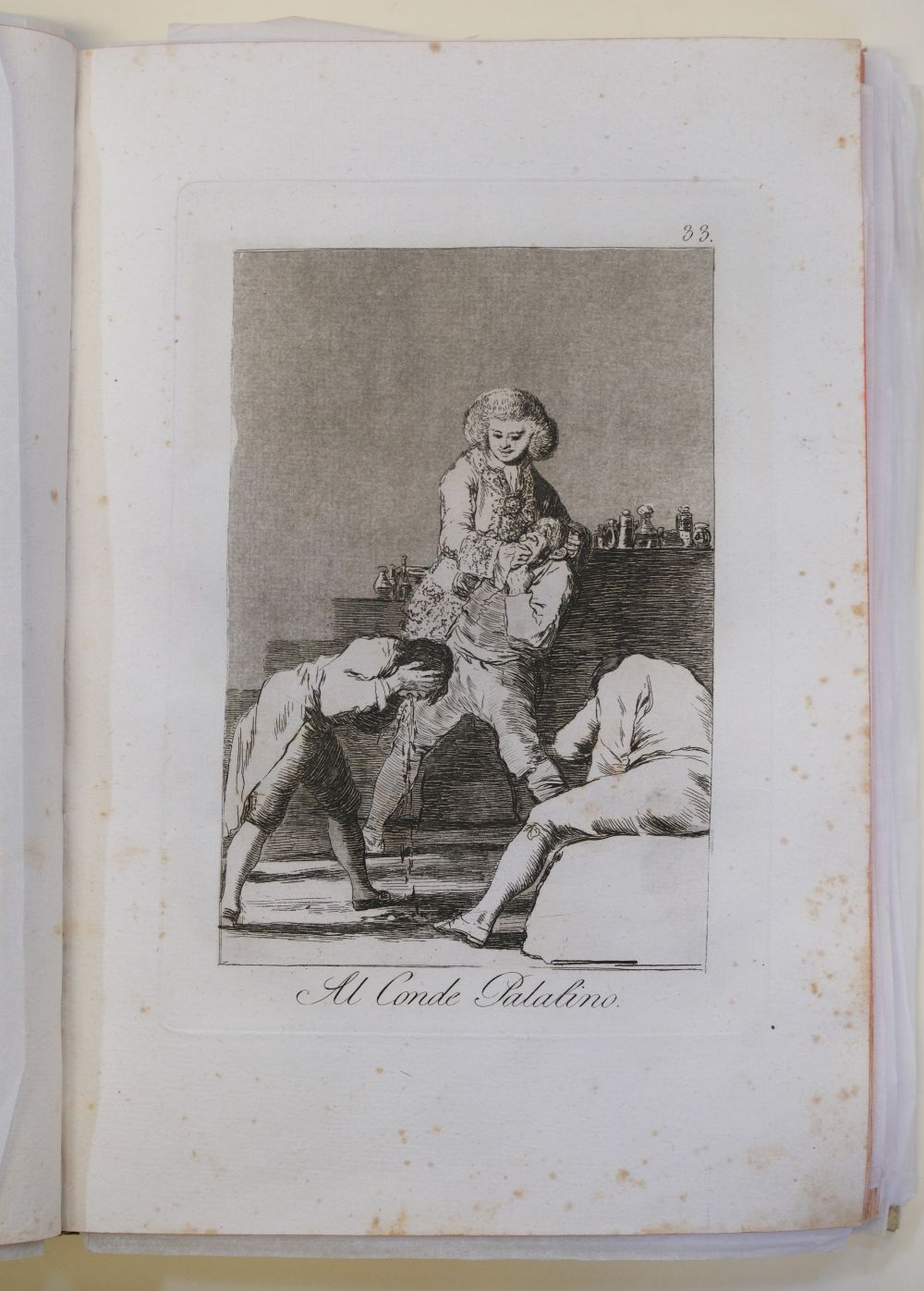 Goya (Francisco de, 1746-1828) Los Caprichos, 1799, the complete set of 80 etchings, FIRST EDITION - Image 27 of 37