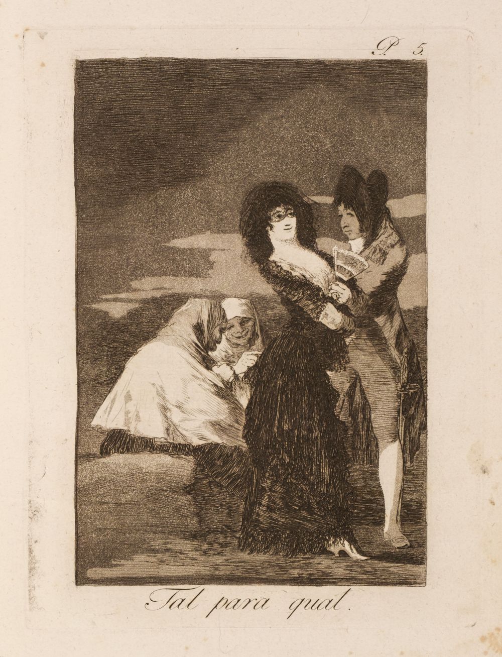 Goya (Francisco de, 1746-1828) Los Caprichos, 1799, the complete set of 80 etchings, FIRST EDITION - Image 5 of 37