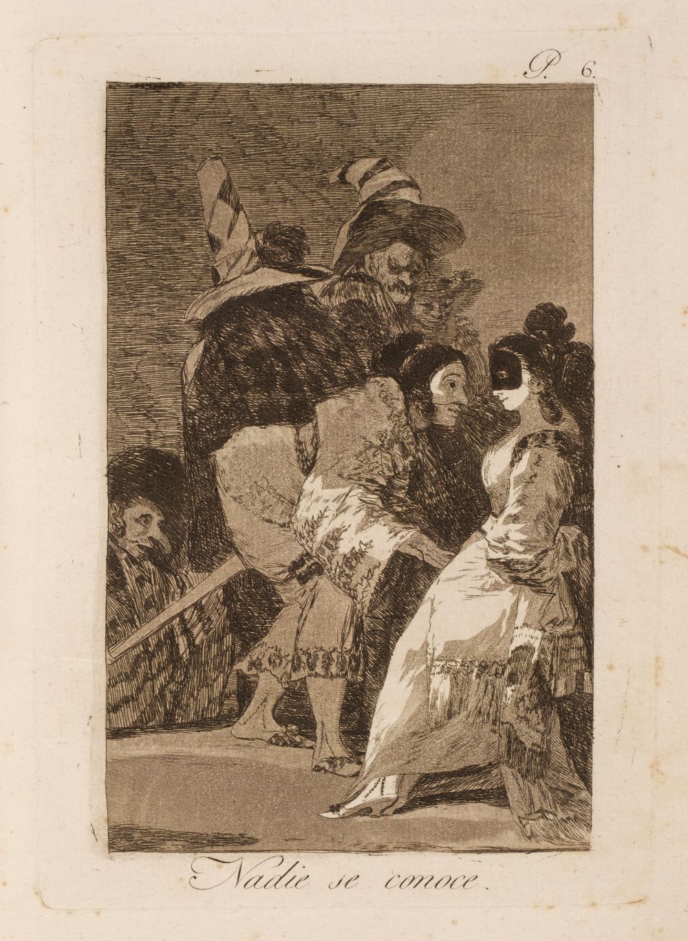 Goya (Francisco de, 1746-1828) Los Caprichos, 1799, the complete set of 80 etchings, FIRST EDITION - Image 6 of 37