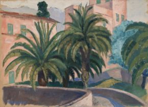 Gurschner (Herbert, 1901-1975). Palm Trees, circa 1933