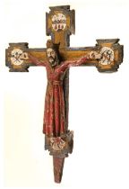 Spanish Crucifix, Catalan, 17th or 18th century