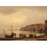 Luny (Thomas, 1759-1837). Landing the Catch, Dawlish, 1829