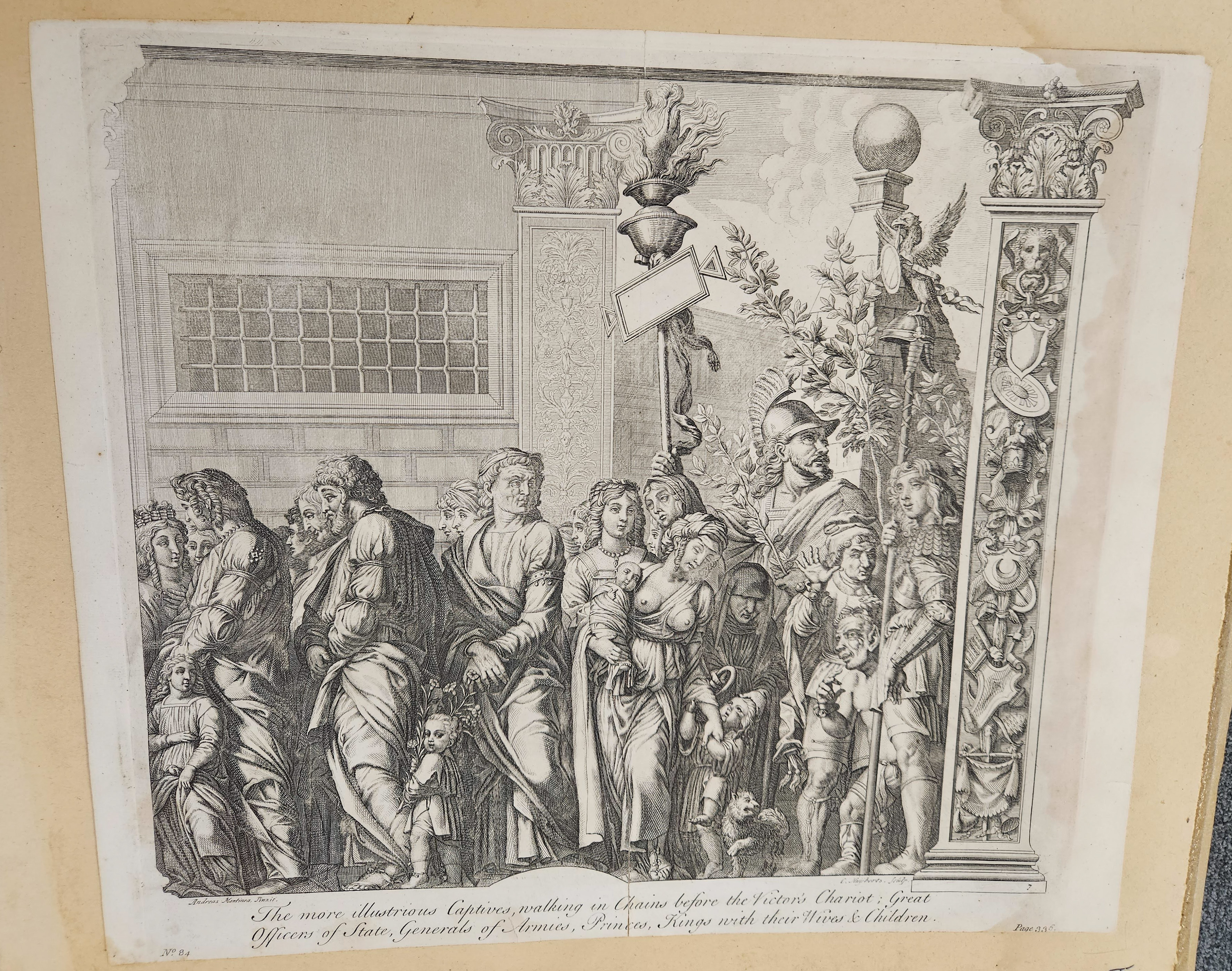 Huyberts (Cornelis, 1669-1712). The Triumphs of Caesar, after Andrea Mantegna, circa 1696 - Image 3 of 12