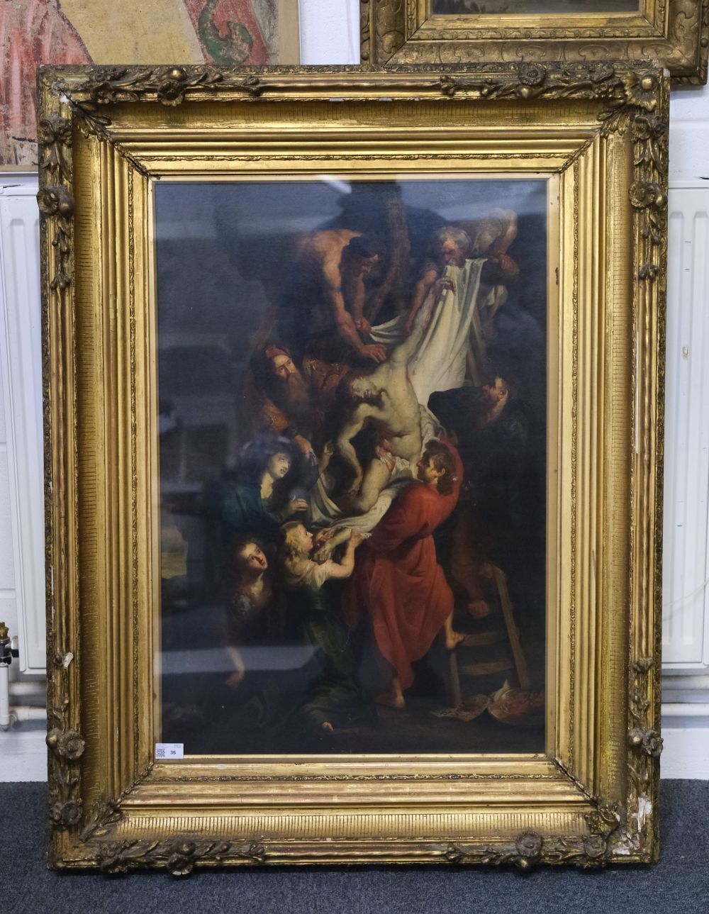 After Peter Paul Rubens (1577-1640). The Descent from the Cross, after 1614, oil on canvas - Image 3 of 8