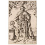 Rogers (William, active 1584-1604). Sir Thomas Docwra, engraving, 1595-1602