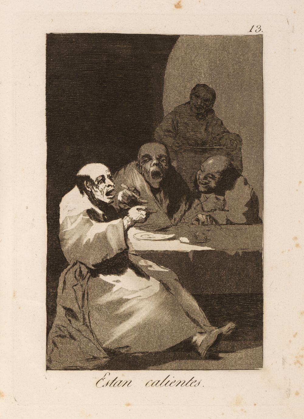Goya (Francisco de, 1746-1828) Los Caprichos, 1799, the complete set of 80 etchings, FIRST EDITION - Image 13 of 37