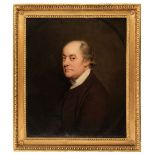 Joseph Wright of Derby (1734-1797). Portrait of John Harrison, surgeon of Derby, c. 1781